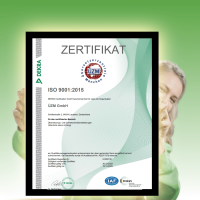 DIN ISO Zertifizierung der ÜZM GmbH